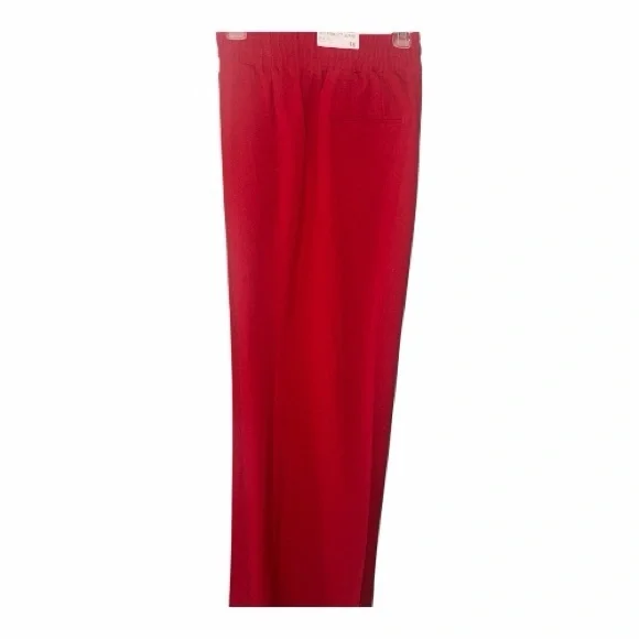 Lane Bryant Women’s Red Wide-Leg Drawstring Pants NWT - Picture 3 of 4